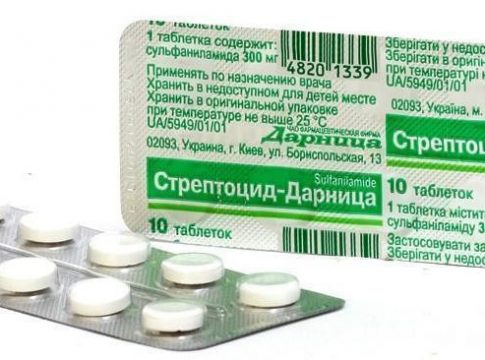 Стрептоцид Таблетки Инструкция По Применению Цена