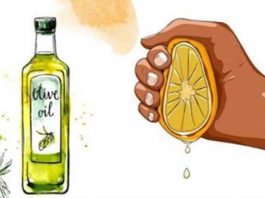 В сок 1 лимона добавьте ложку оливкового масла. Этот совет вы запомните до конца своей жизни