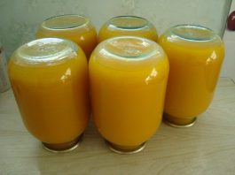 Тыквенный сок с апельсинами и лимонами на зиму. Вкусно и полезно