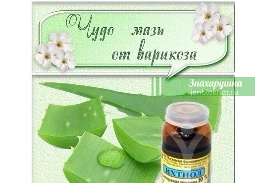 Волшебная мазь. От варикозного расширения вен