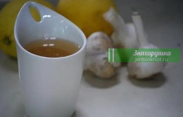 Чесночный ликер от кучи болезней