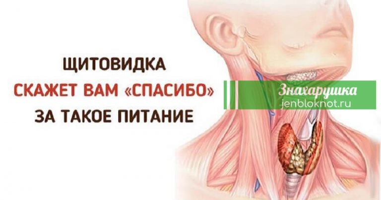 Ваша щитовидная железа скажет вам Спасибо за эти продукты