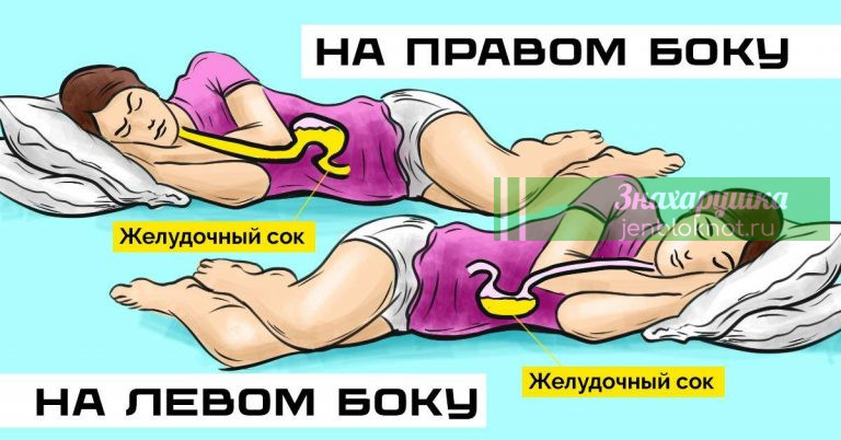 Вы знаете, что происходит, когда вы спите на левом боку. На каком боку рекомендуют спать врачи